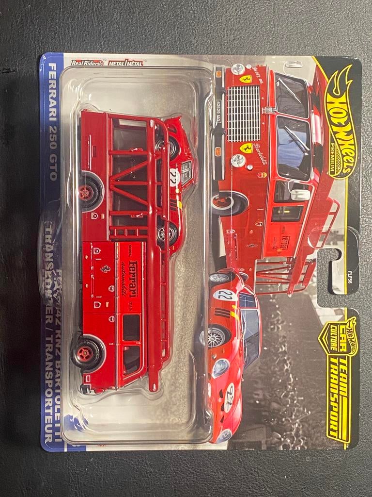 Hot wheels Ferrari Team transport, Hobby en Vrije tijd, Modelauto's | Overige schalen, Ophalen, Nieuw, Auto