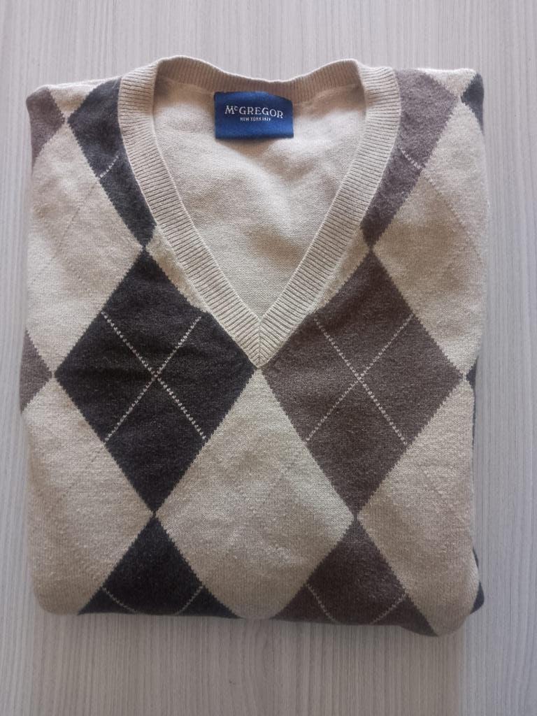 Zgan Mooie McGregor Lente- en Zomertrui Maat M. 100% Katoen, Ophalen, Beige, Zo goed als nieuw, McGregor