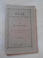 ELIA DE PROFEET VAN ISRAEL FW Krummacher / ELISA DE PROFEET, Ophalen of Verzenden, Gelezen