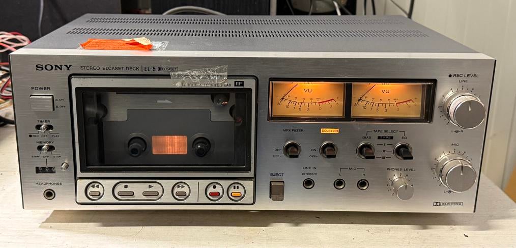 Vintage Sony Elcasette EL-5