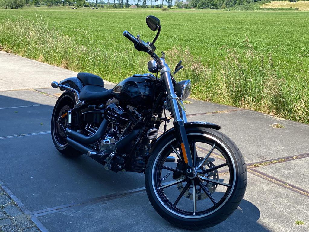 Prachtige gepainte Harley Davidson FXSB Breakout (2016), Motoren, Motoren | Harley-Davidson, 2 cilinders, Chopper, Particulier