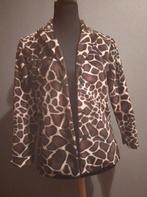 Giraffenprint Jasje Maat 32 - Mooie Knopen, Bruin, Ophalen of Verzenden, Jasje, Maat 34 (XS) of kleiner