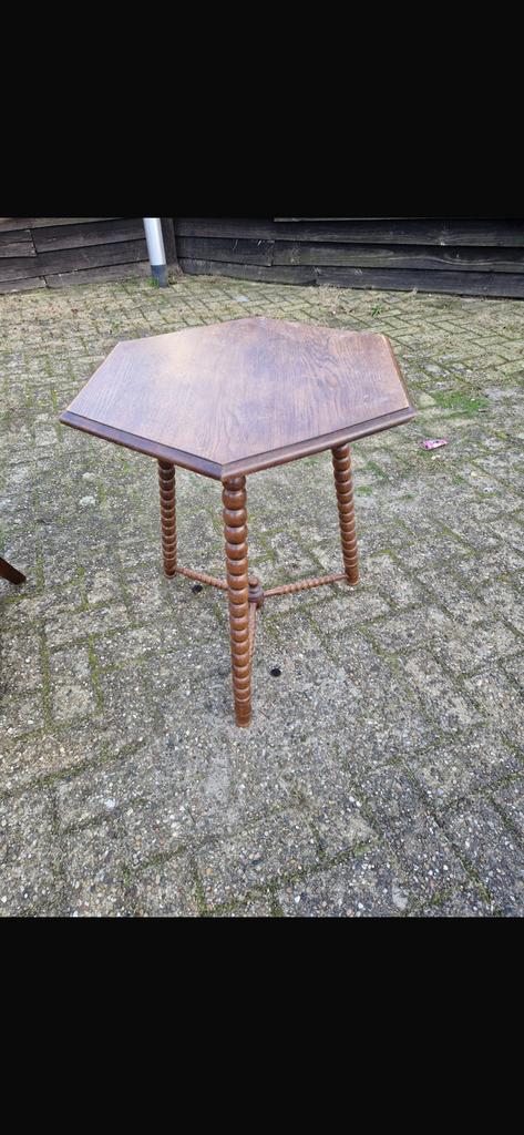 Opknap tafeltje, Ophalen, Rond, Minder dan 55 cm