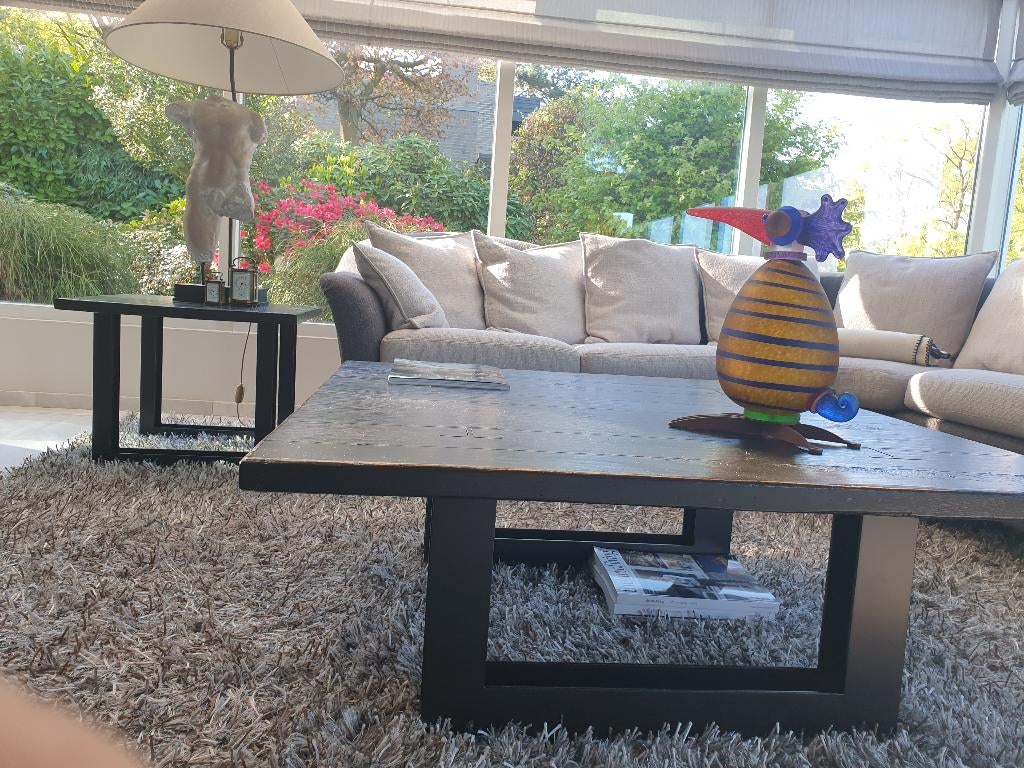 salontafelset, Huis en Inrichting, Tafels | Salontafels, Ophalen, 100 tot 150 cm, 50 tot 100 cm, Minder dan 50 cm