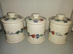 Boerenbont voorraadpotten ,, koffie - Thee - zonder texst, Overige typen, Ophalen of Verzenden, Zo goed als nieuw, Overige stijlen