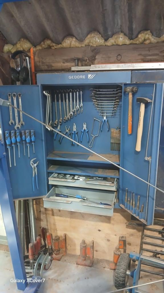 Gedore wandkast met inhoud, Ophalen of Verzenden, Overige typen, Minder dan 2 meter