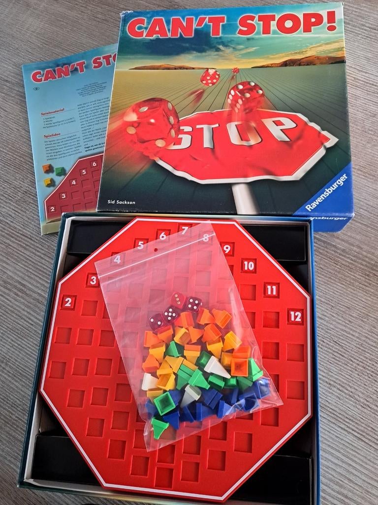 Can t stop, Hobby en Vrije tijd, Gezelschapsspellen | Bordspellen, Ophalen of Verzenden