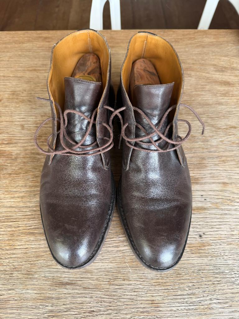 Edward Green - Chukka boot Banbury 9/9,5, Kleding | Heren, Schoenen, Bruin, Boots, Ophalen of Verzenden, Zo goed als nieuw