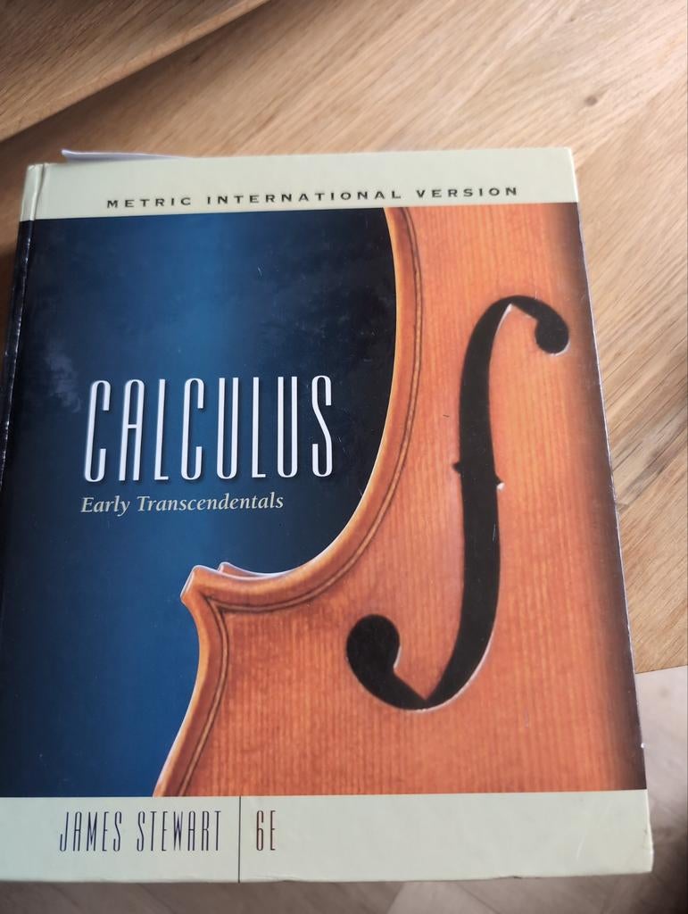Calculus Early Transcendentals - James Stewart, Boeken, Studieboeken en Cursussen, James Stewart, Zo goed als nieuw, Beta, HBO