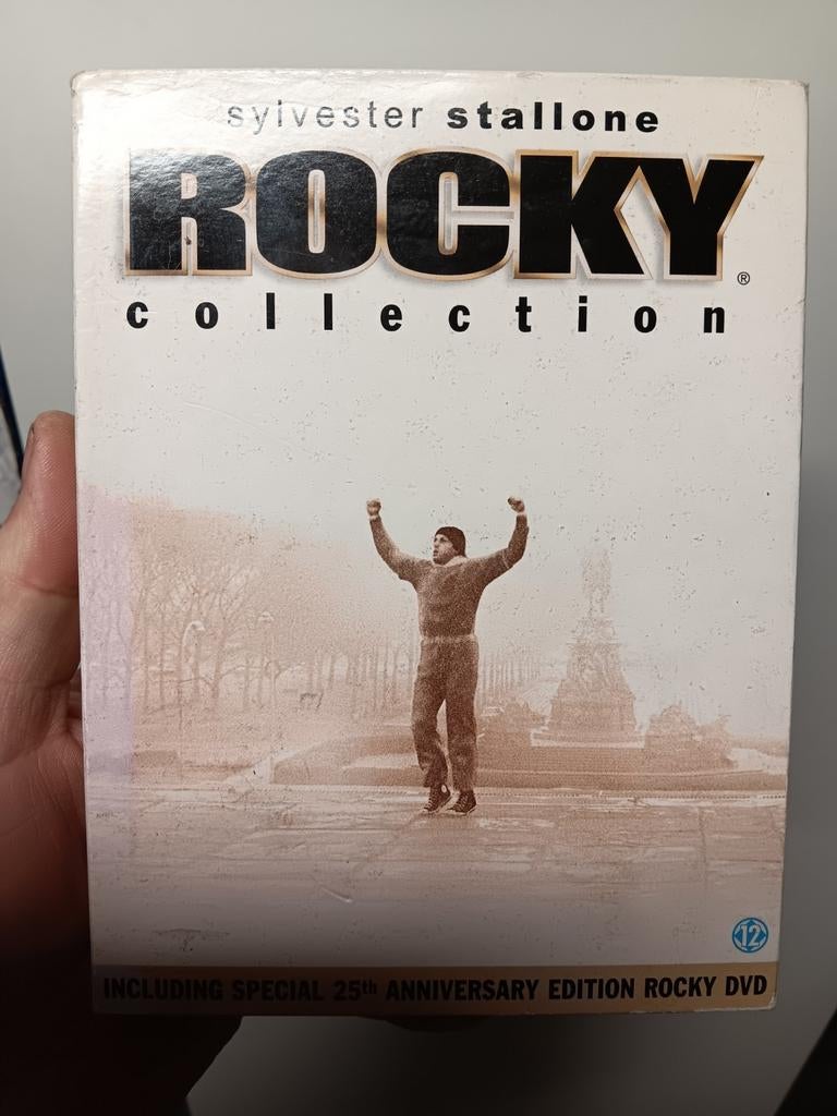 Sylvester stallone rocky 1 2 3 4 dvd  collection nieuw, Vanaf 16 jaar, Ophalen of Verzenden, Zo goed als nieuw, Overige genres