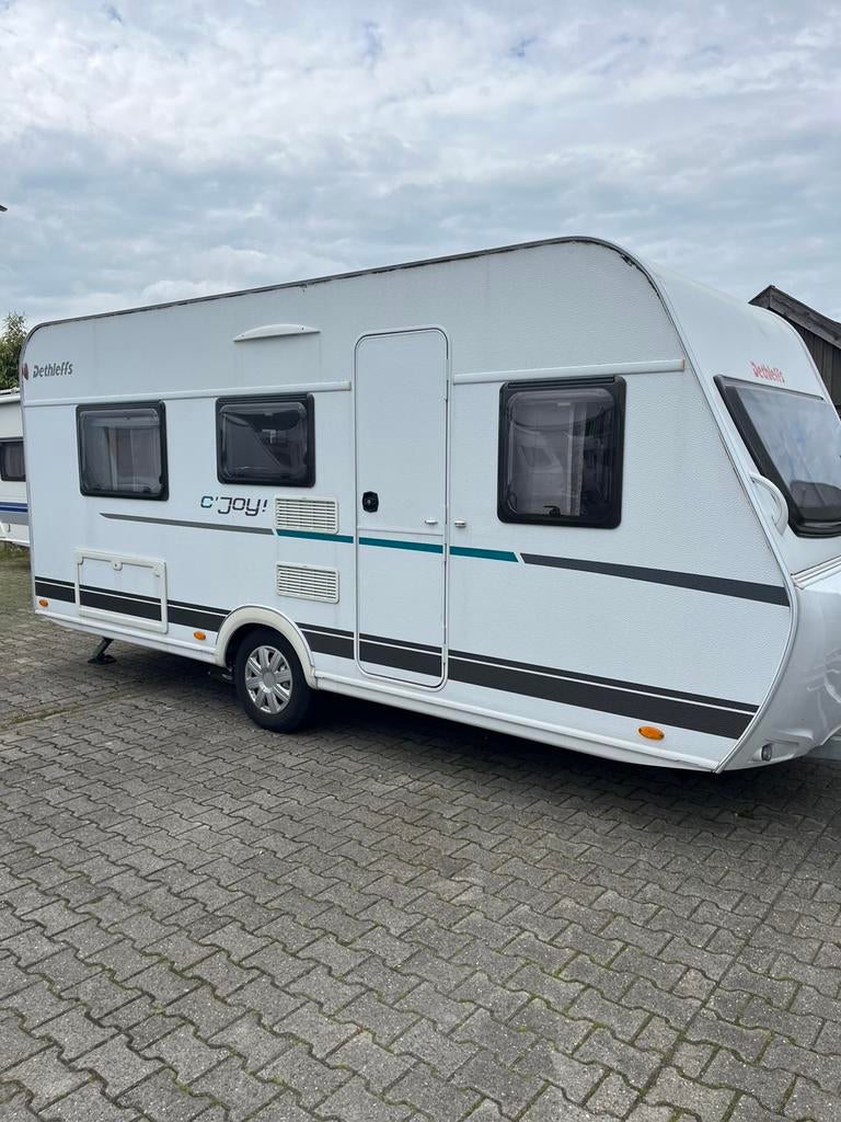 Dethleffs c joy 460! 2017, mover, voortent. Enkele bedden!, Rondzit, Bedrijf, 750 - 1000 kg, Ringverwarming