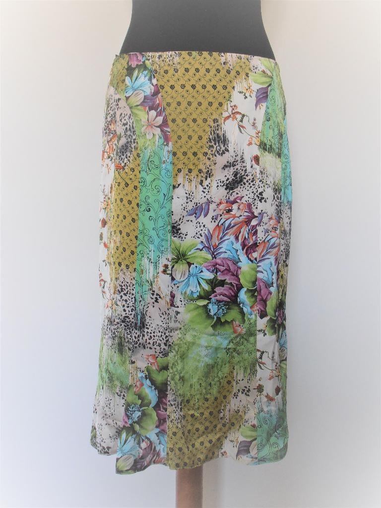 Seda Fashion - prachtige gevoerde voorjaars rok - 42, Kleding | Dames, Rokken, Zo goed als nieuw, Maat 42/44 (L), Overige kleuren