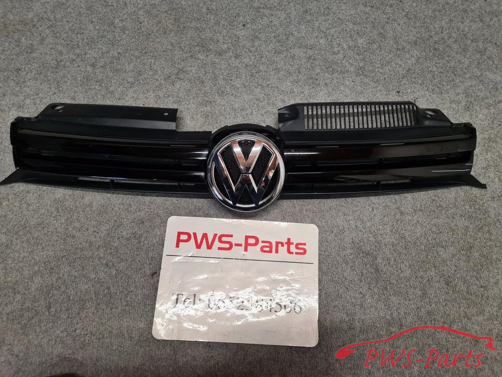 VOLKSWAGEN GOLF 6 GRILL VOORBUMPER ORIGINEEL, Gebruikt, -, Volkswagen, -
