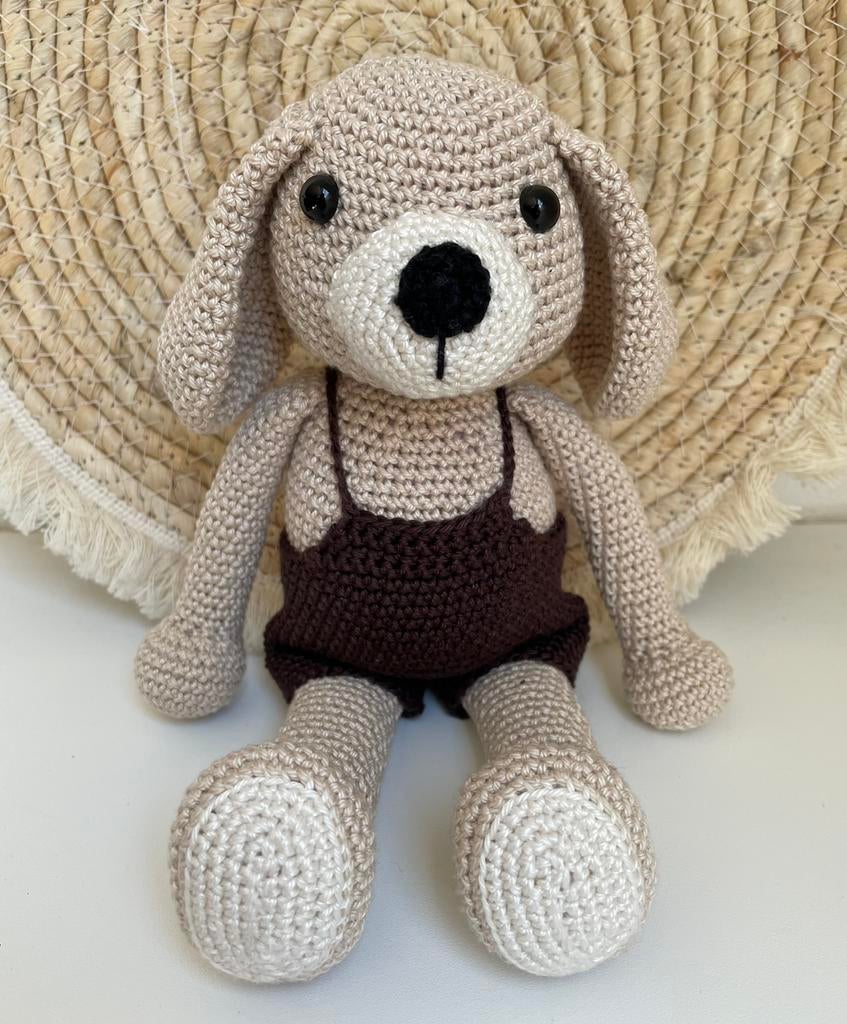 Gehaakte hond, Ophalen of Verzenden, Nieuw, Kraamcadeau