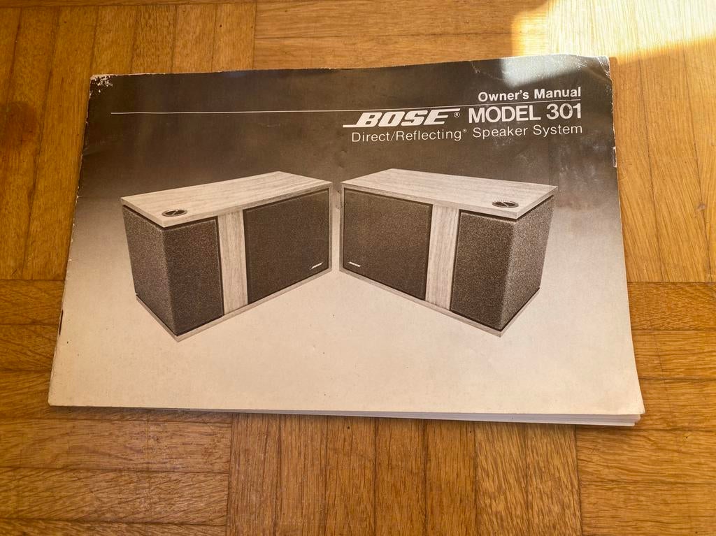 Bose handleiding, Ophalen of Verzenden, Zo goed als nieuw, Bose, Minder dan 60 watt