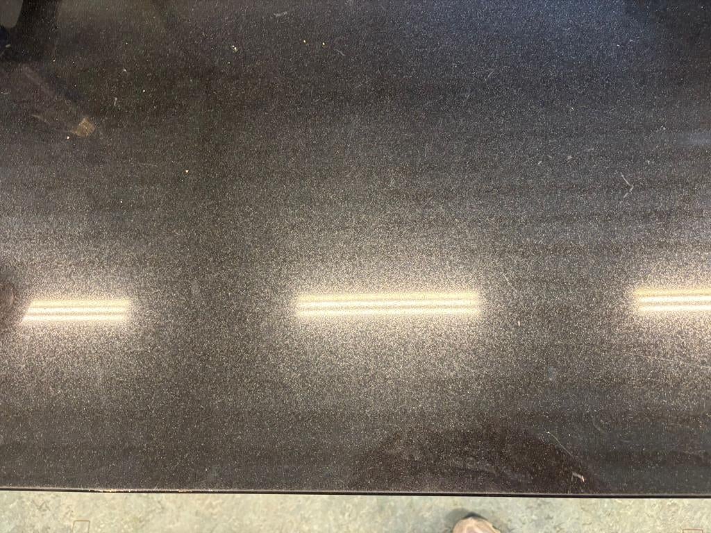 Werktafel voorzien van marmeren blad, Ophalen, Gebruikt, 70 tot 120 cm