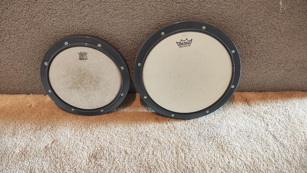 Remo oefenpads klein en groot, Ophalen of Verzenden, Gebruikt, Drums of Percussie