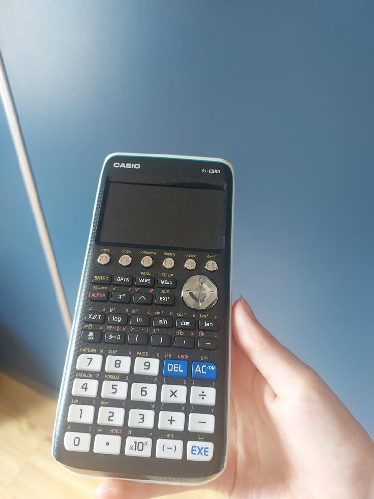 Casio FX-CG50 grafische rekenmachine, Ophalen, Grafische rekenmachine