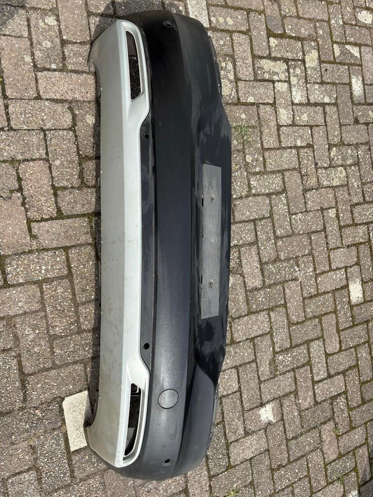 Gebruikte Bumper - Achter - Zwart/Grijs. Op grandland, Auto-onderdelen, Ophalen of Verzenden, Gebruikt, Achter, Bumper