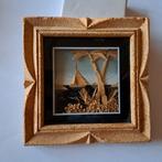 Vintage lijstje met kurk afbeelding, Verzenden