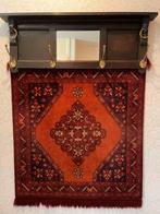 Unieke wandkapstok met Perzisch kleed en spiegel, Wandkapstok, Gebruikt, Ophalen of Verzenden, Minder dan 100 cm