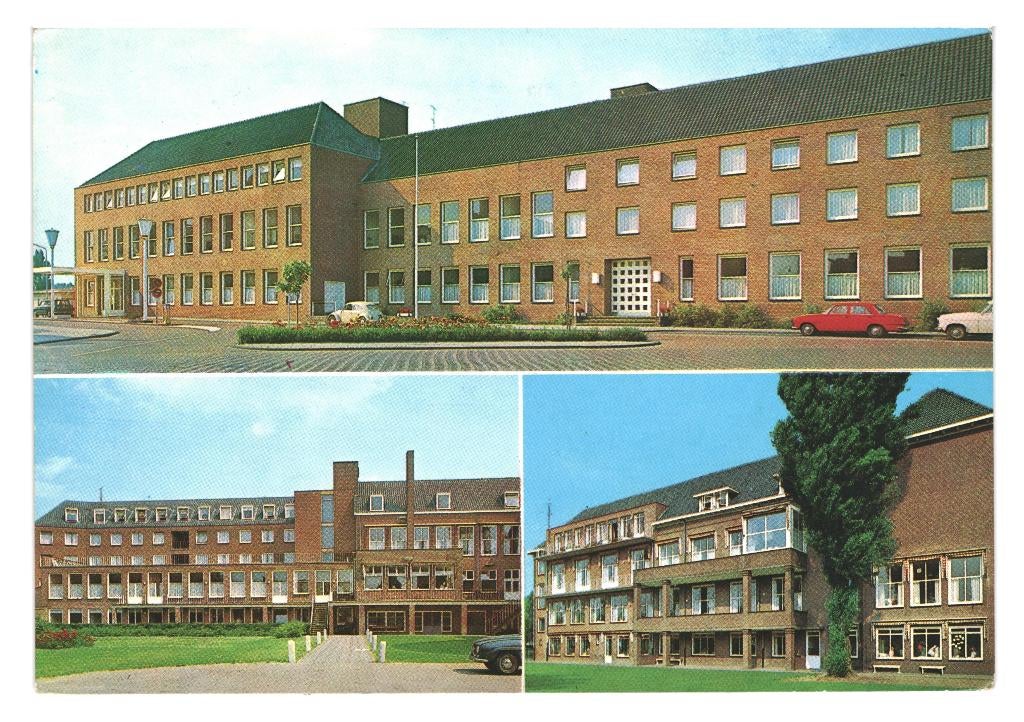 40522 Raamsdonksveer ziekenhuis St Theresia  zegel Postcode, Ophalen of Verzenden, 1960 tot 1980, Gelopen, Noord-Brabant