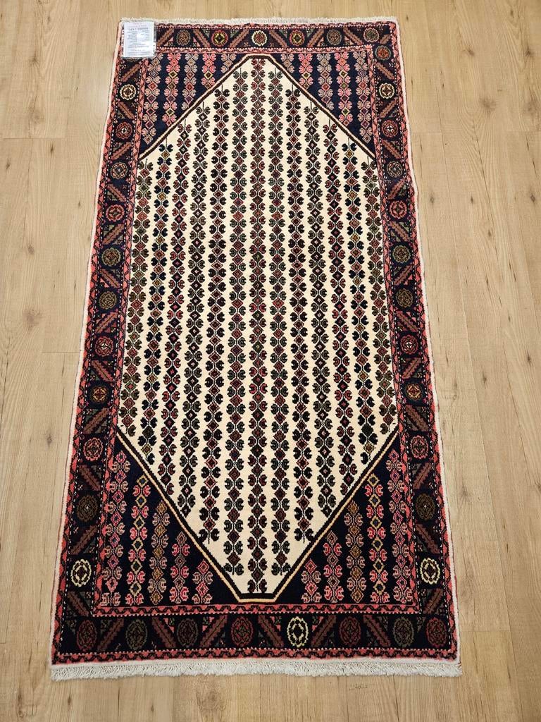 Handgeknoopt perzisch tapijt perzisch tapijt loper 191x94