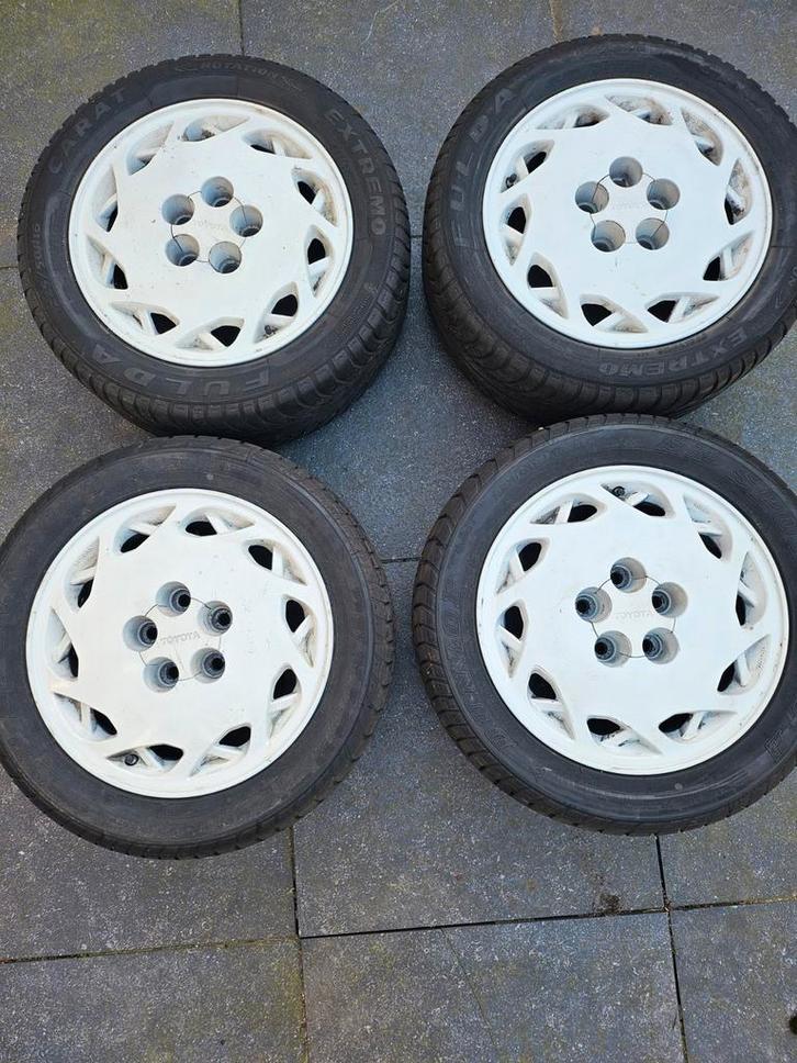 Toyota Supra MK3 Velgen (1986) - Origineel, Auto-onderdelen, Banden en Velgen, Velg(en), Zomerbanden, 16 inch, 205 mm, Personenwagen