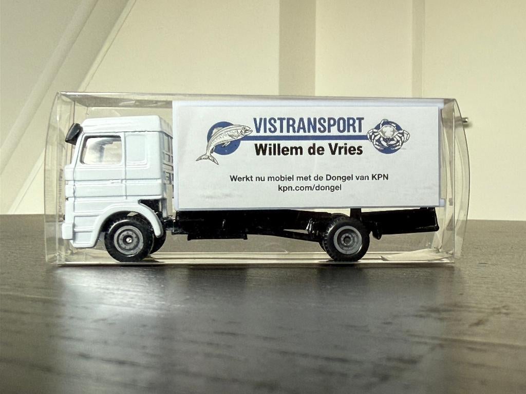 PP Models 931 Vistransport Willem de Vries SCANIA Modelauto, Ophalen of Verzenden, Nieuw, Overige merken