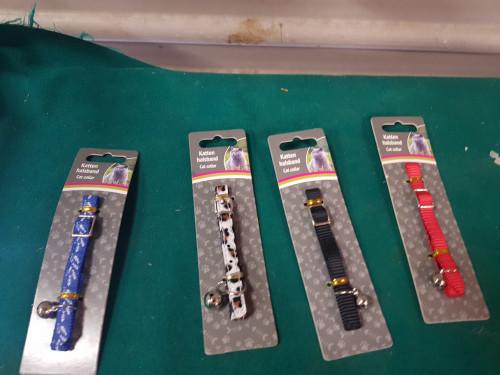 katten halsbanden, cat collar nieuw, Ophalen of Verzenden, 'T Olde Gre-j, Info@toldegrej.nl, Endepoelstraat 20f Didam