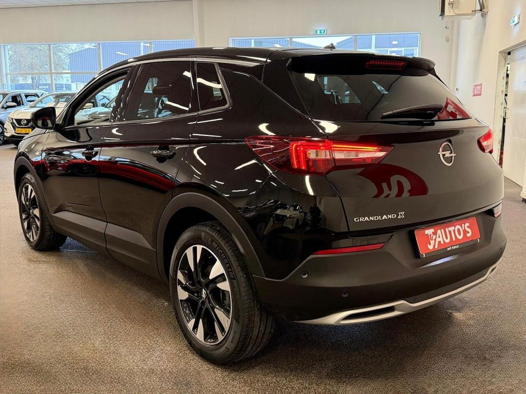 Opel Grandland x 1.2 Turbo ECC AIRCO, CAR-PLAY, CRUISE, 18'', Auto's, Opel, Gebruikt, Zwart, 1199 cc, Zwart