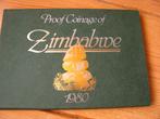 luxe muntset proof zimbabwe 1980, Ophalen of Verzenden, Zimbabwe, Setje