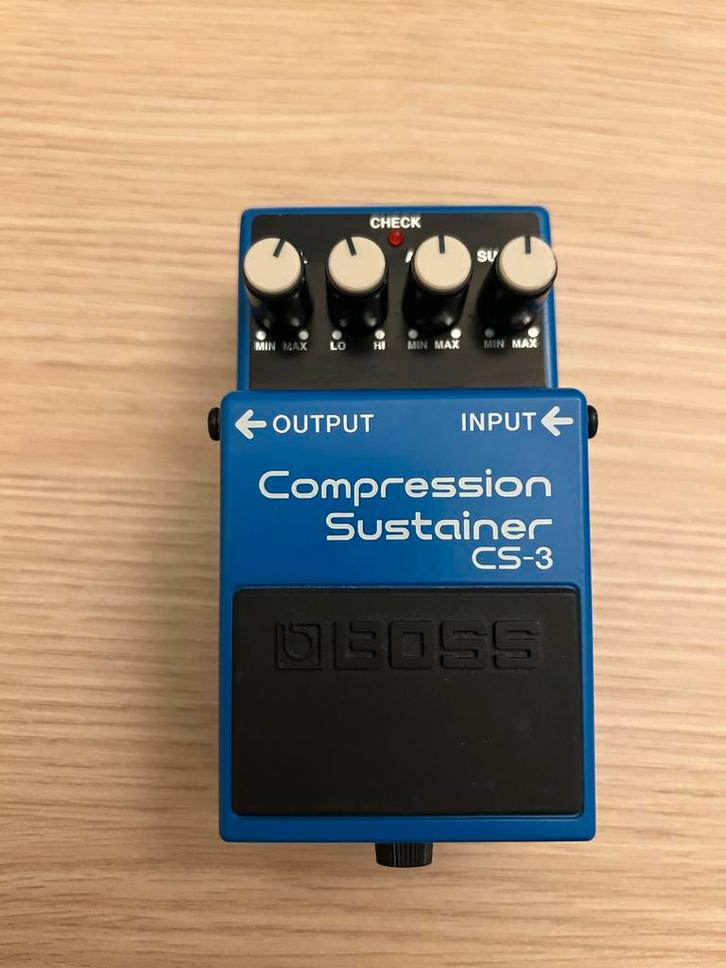 Boss CS-3 Compressor Sustainer - Gitaar Pedaal, Muziek en Instrumenten, Effecten, Gebruikt, Compressor, Ophalen of Verzenden