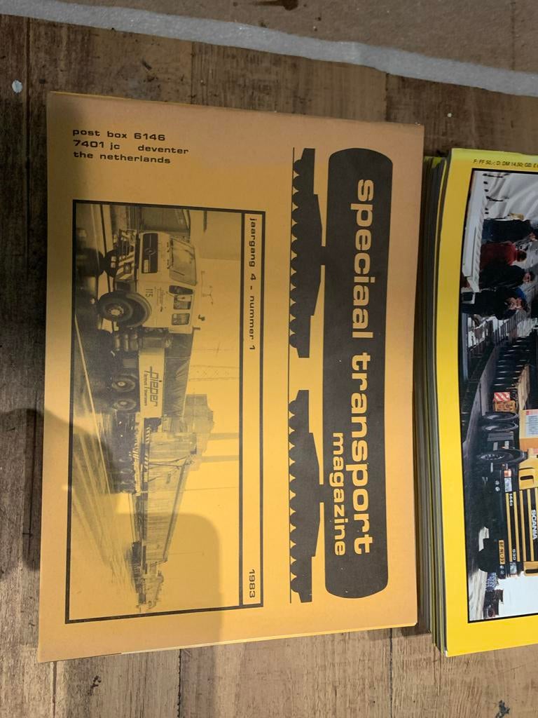STM Speciaal Transport Magazine - Magazine voor liefhebbers, Boeken, Ophalen, Gelezen, Overige typen