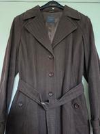 Trenchcoat van merk Oui, Ophalen of Verzenden, Zo goed als nieuw, Maat 38/40 (M), Bruin