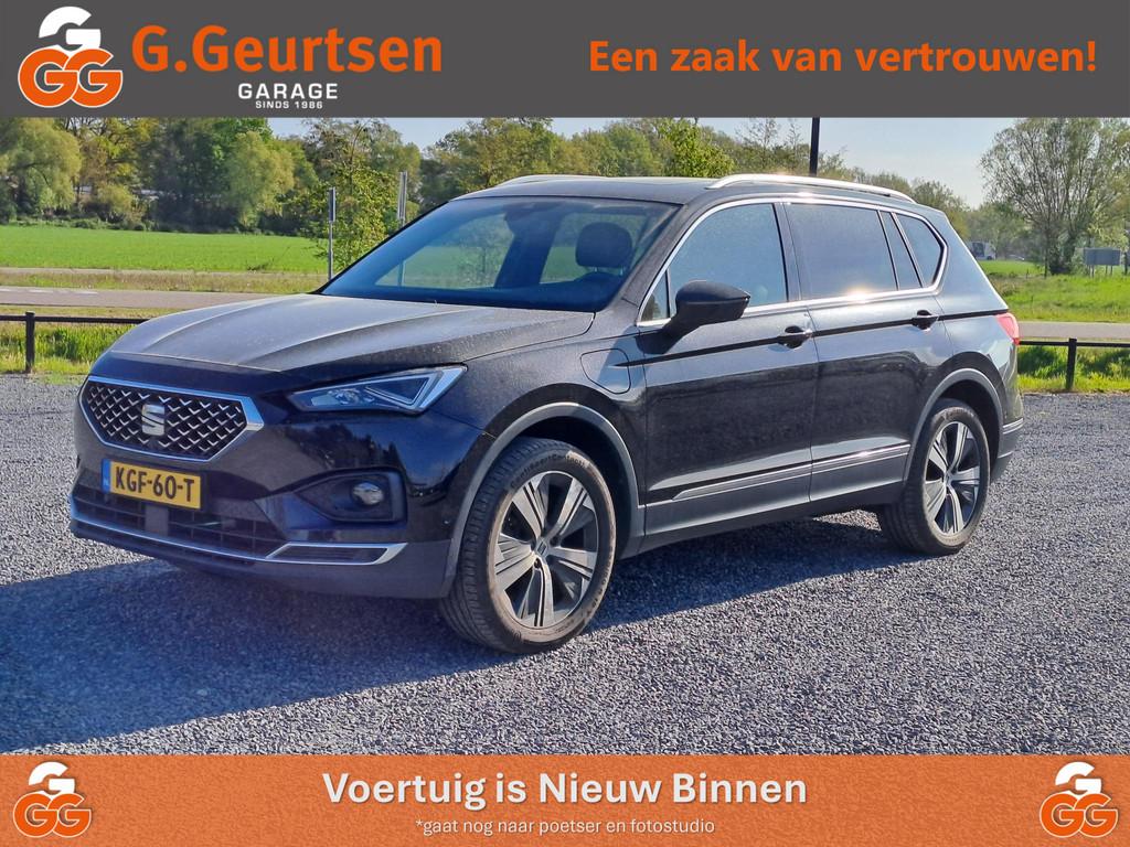 SEAT Tarraco 1.4 TSI e-Hybrid PHEV Xcellence Panoramadak, Tr, 150 pk, Alcantara, Zwart, Plug-in hybride