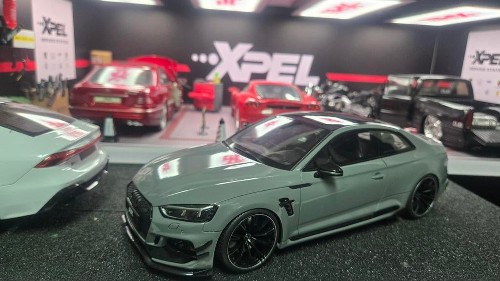 Zeldzame Audi RS5 ABT 1:18 GT Spirit Modelauto, Ophalen of Verzenden, Zo goed als nieuw, Auto, Overige merken