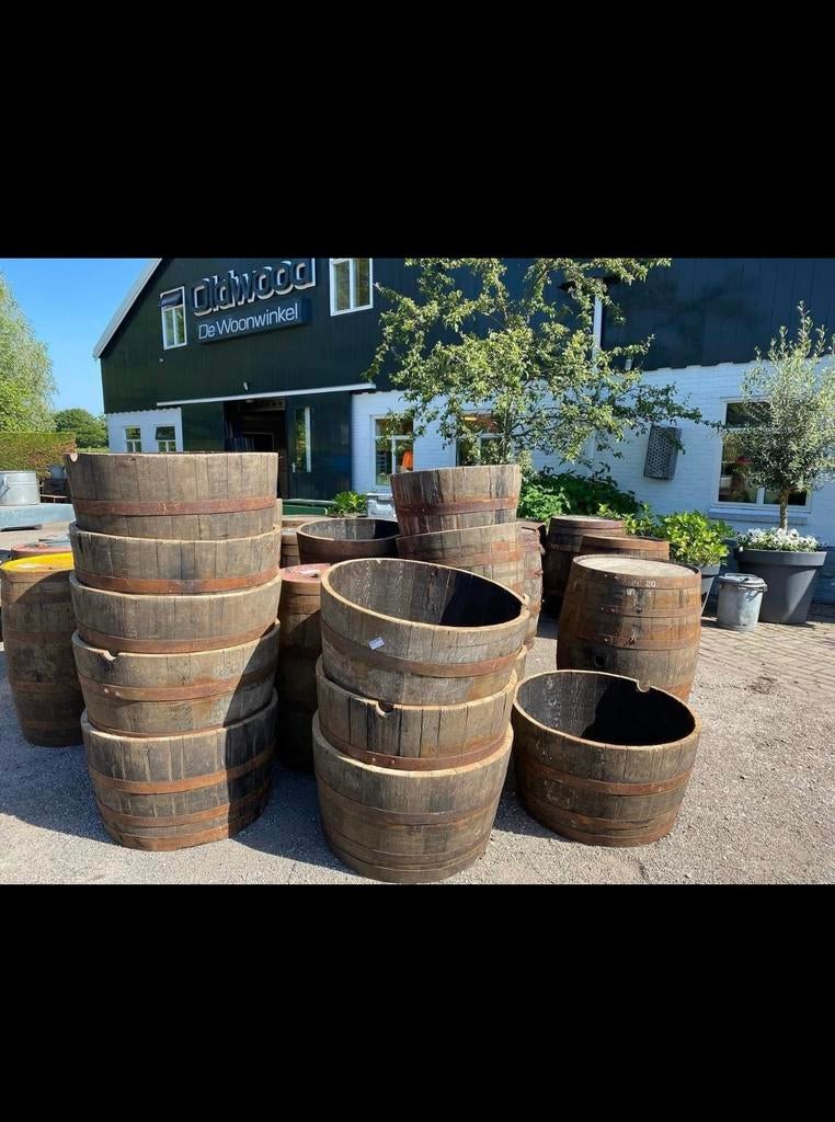 Bloembak Plantenbak, Tuin en Terras, Bloembakken en Plantenbakken, Ophalen, Zo goed als nieuw, Hout