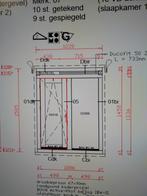 Kozijn met draaikiep en vast glas, Ophalen of Verzenden, Nieuw, Gevelraam of Ruit
