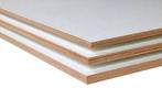Wit gegronde platen, 10/12/18mm dik 122x244mm - Vanaf €79,15, Ophalen, Nieuw, 250 cm of meer, Planken