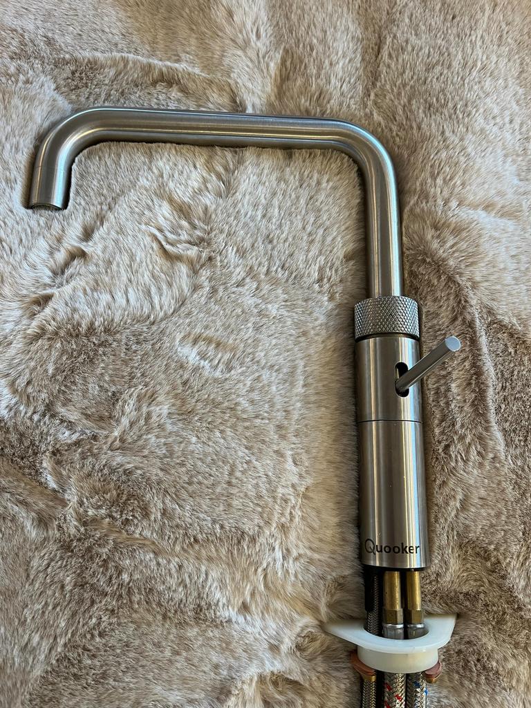 Quooker Combi+ boiler en nieuwe kraan fusion square RVS, Ophalen, Minder dan 50 cm, Zo goed als nieuw, Minder dan 100 cm