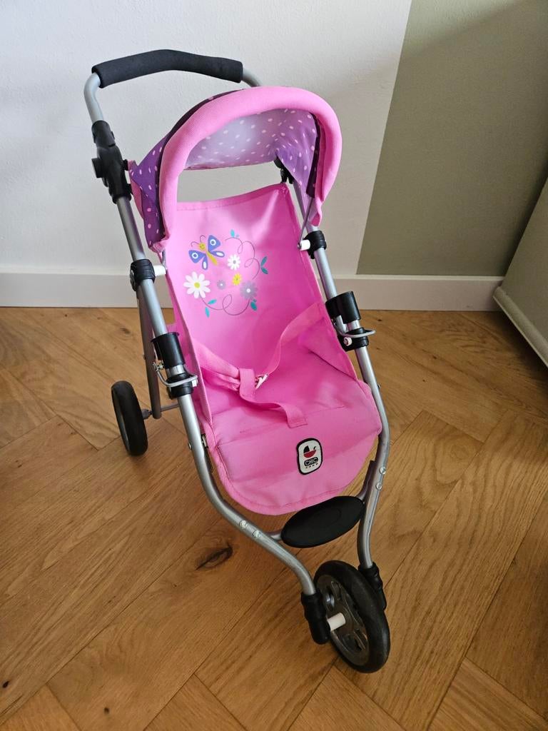 Bayer Chic 2000 Jogger Poppenwagen Roze, Ophalen of Verzenden, Babypop