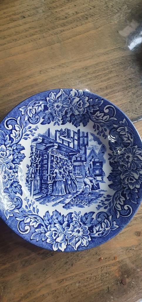 Bordje uit de Dickens Series - Puntgaaf, Ophalen