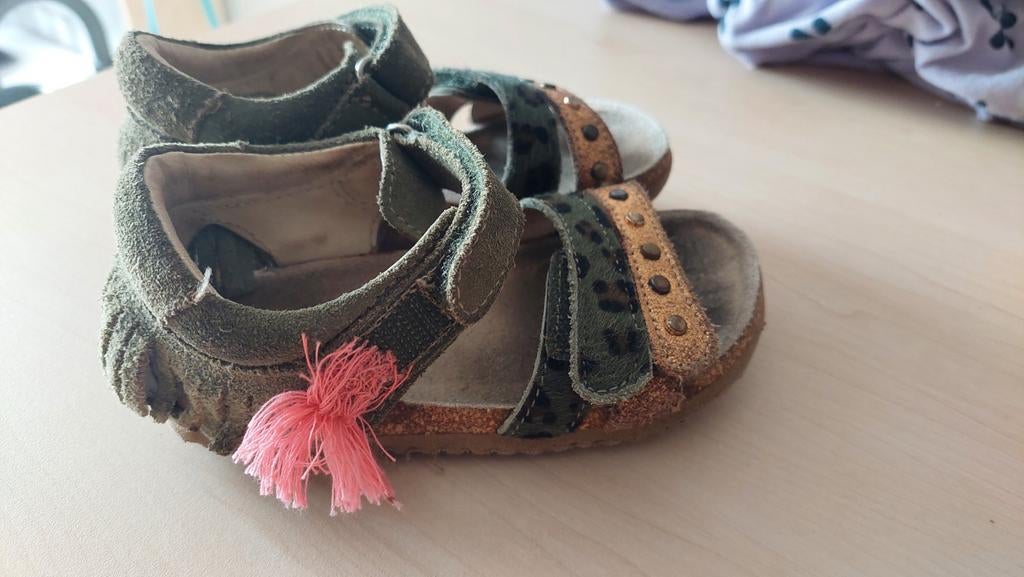 Goedgebruikte sandalen maat 24 - Bio Natural by Shoesme, Gebruikt, Meisje, Overige typen, Ophalen of Verzenden