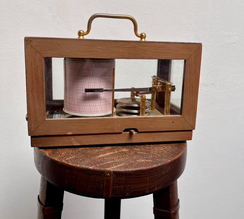 Barograaf Maxant, Ophalen of Verzenden, Gebruikt, Barometer