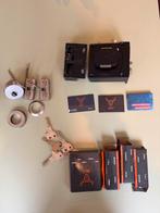 M&C Condor Veiligheidscilinderslot met sleutels en kaarten, Doe-het-zelf en Verbouw, Hang- en Sluitwerk, Ophalen of Verzenden