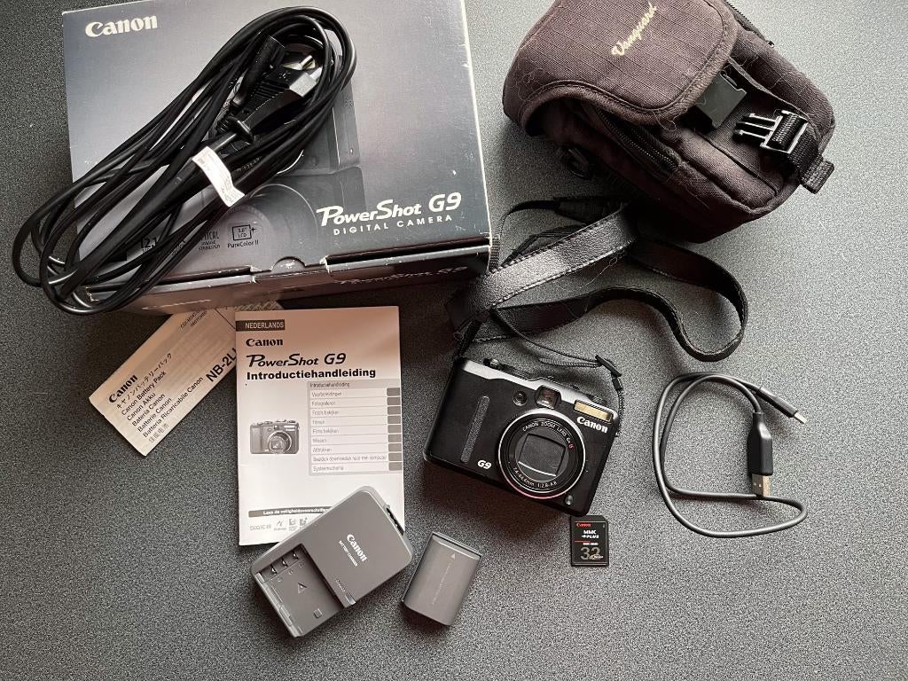 Canon Powershot G9, 12 Megapixel, Canon, Compact, Ophalen of Verzenden