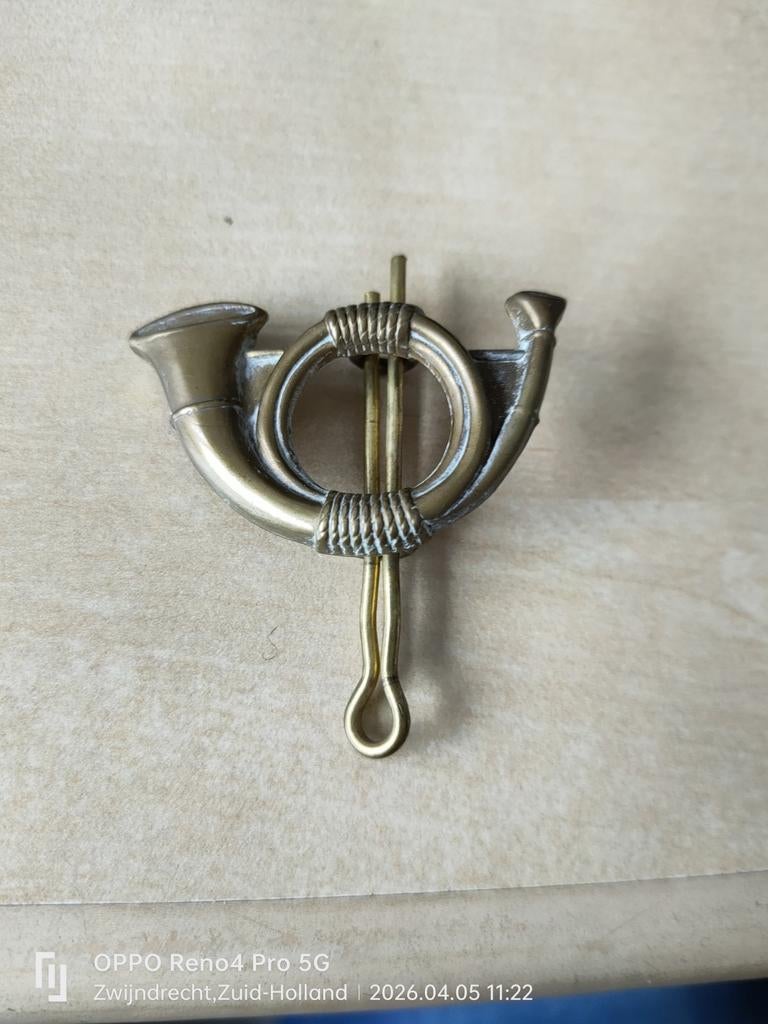 Jagers embleem, Verzamelen, Verzenden, Landmacht, Nederland, Embleem of Badge