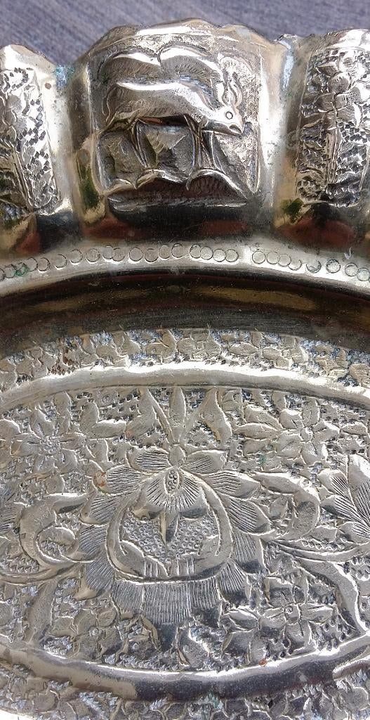 Omstreeks 1930 -1950 Aziatische India Indonesië Schaal Kom, Ophalen of Verzenden