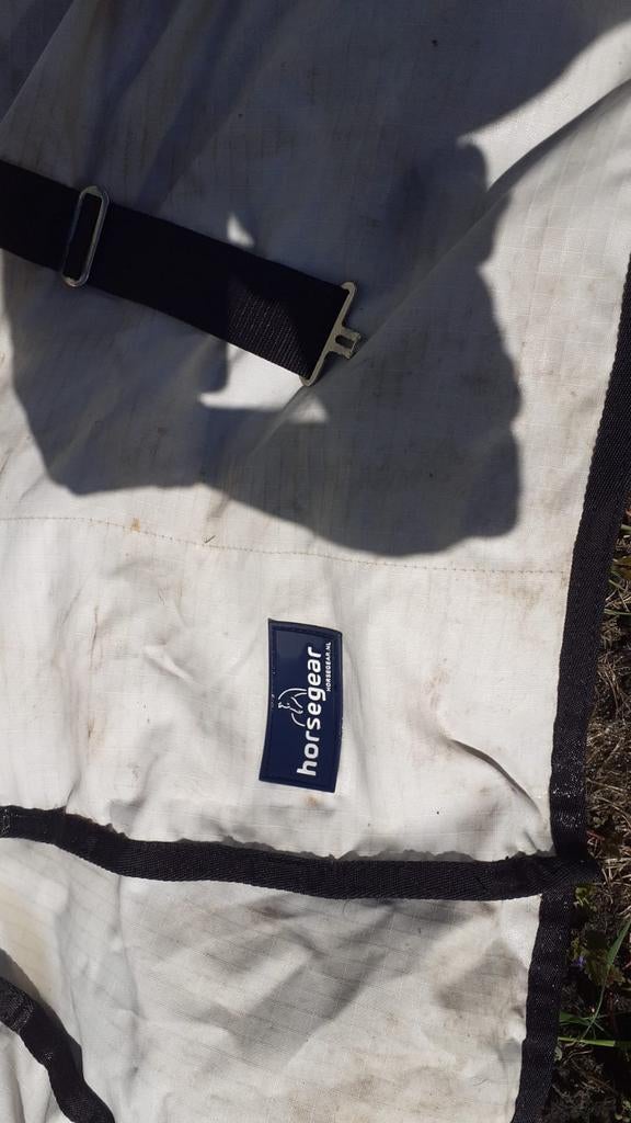 Exceem deken maat 195 en 205 horsegear, Dieren en Toebehoren, Paarden en Pony's | Dekens en Dekjes, Ophalen, Zo goed als nieuw